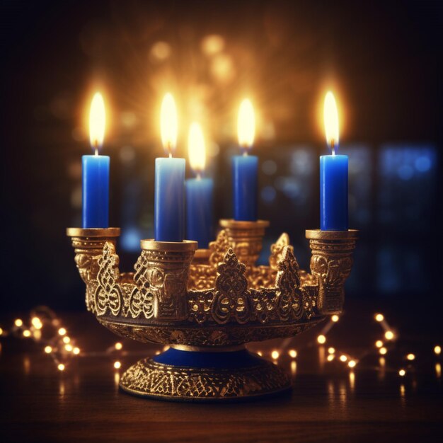 Happy hanukkah high quality 4k ultra hd hdr