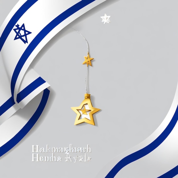 Photo happy hanukkah star david background images collections cute wallpapers ai generated