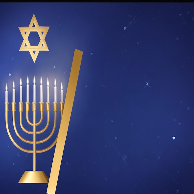 Happy hanukkah star david background images collections cute wallpapers ai generated