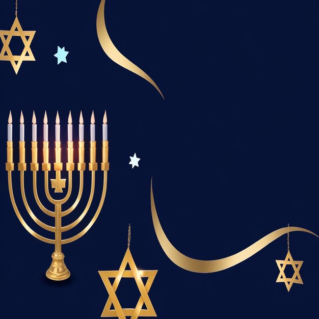 Foto happy hanukkah star david immagini di sfondo collezioni di carte da parati carine ai generate