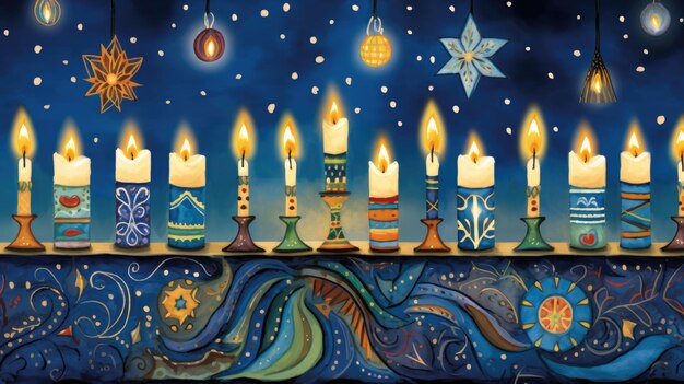 Photo happy hanukkah