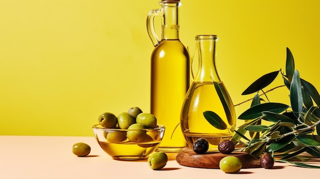Happy healthy olive oil