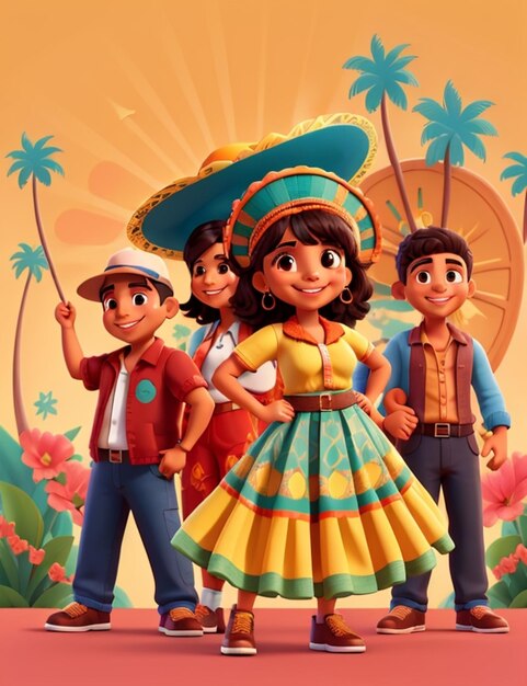 Photo happy hispanic celebration hd