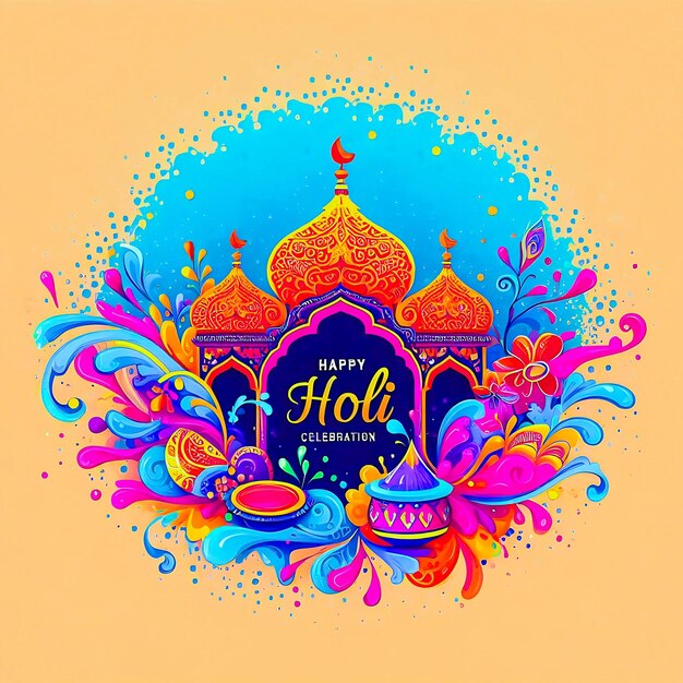 holi celebration wishes