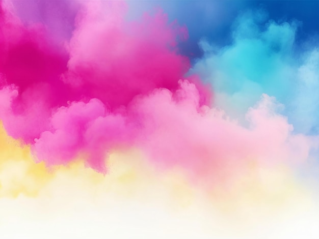 Happy holi festival colorful background design best quality hyper realistic image banner template