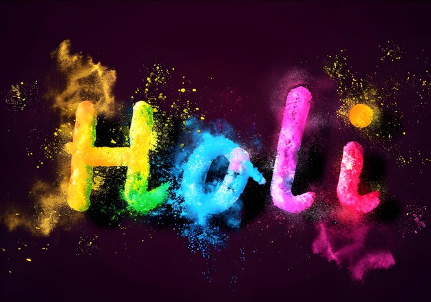 holi festival explosion