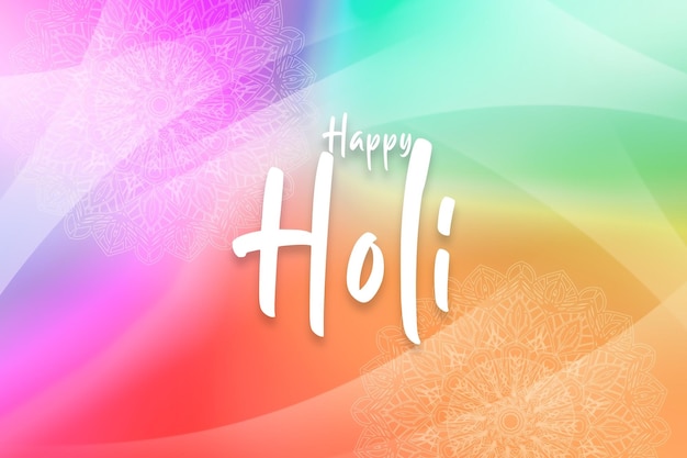 Фестиваль цвета изображения Happy Holi gulal для иллюстрации фестиваля холи и холи в Индии