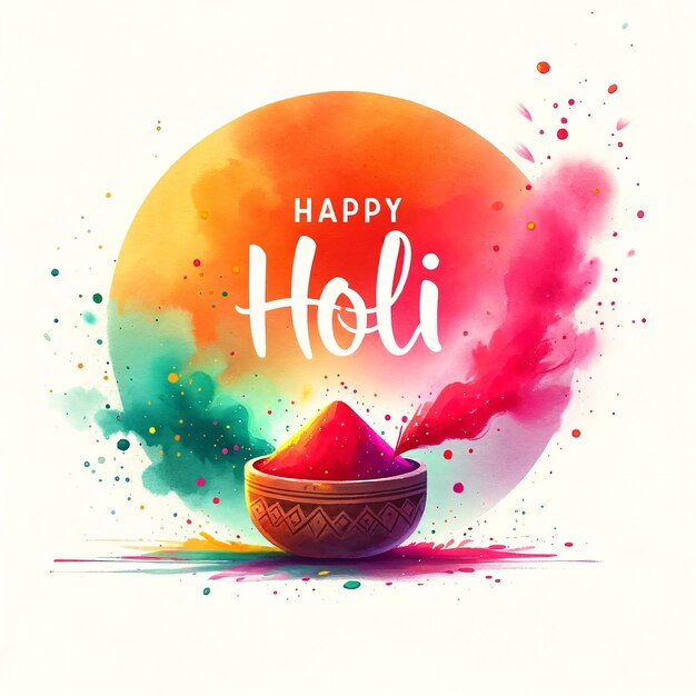 Happy Holi Indian Festival of Colors Holi Indian Festival Celebration