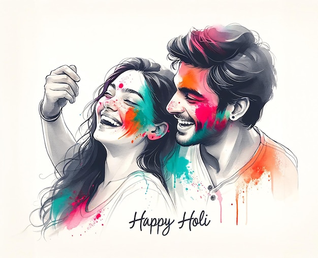 Happy Holi Indian Festival of Colors Holi Indian Festival Celebration