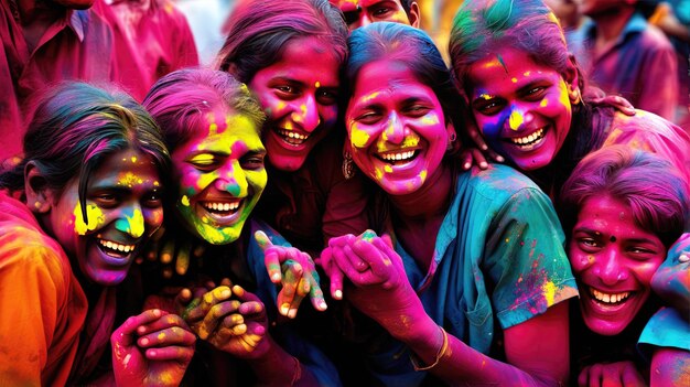 Photo happy holi