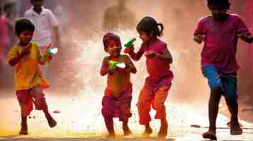 Photo happy holi