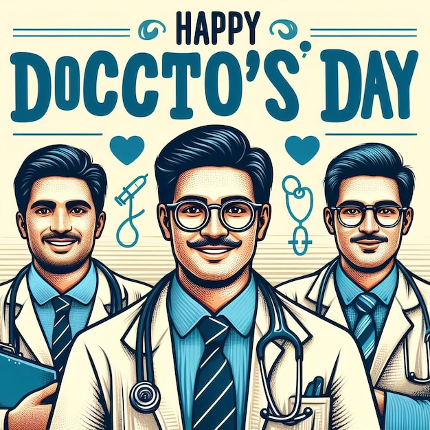 Photo happy international doctors day