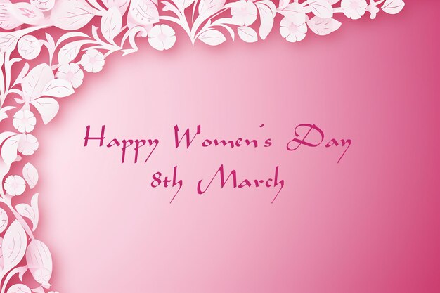 Photo happy international womens day background