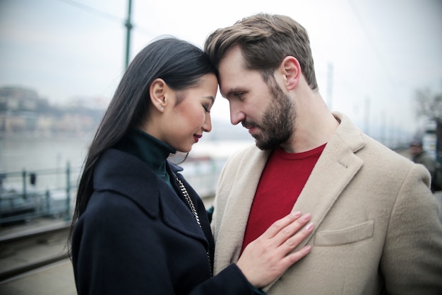 Happy loving couple