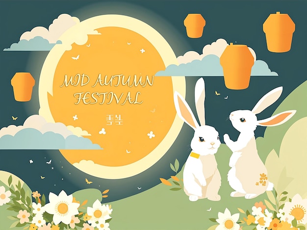 Happy mid autumn festival