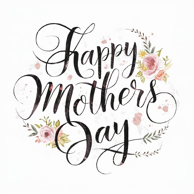 Photo happy mothers day background design