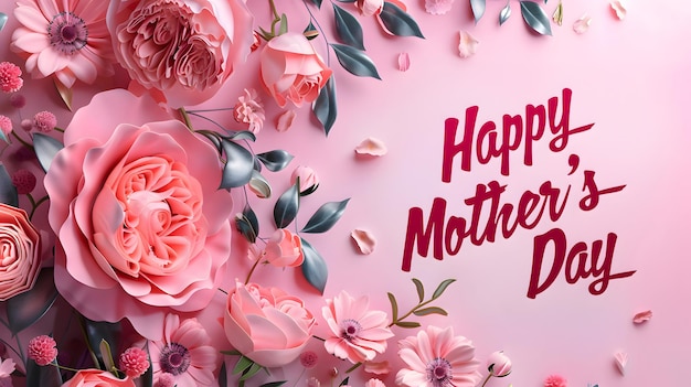 Happy Mothers day design background