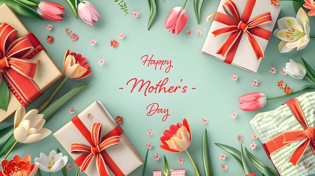 Happy Mothers day design background