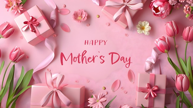 Happy Mothers day design background