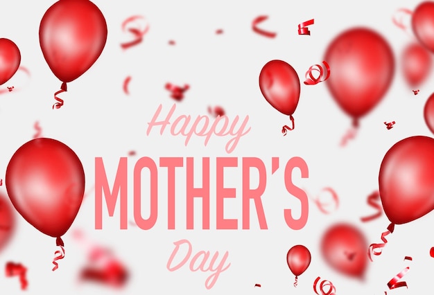 Happy mothers day gifts banner