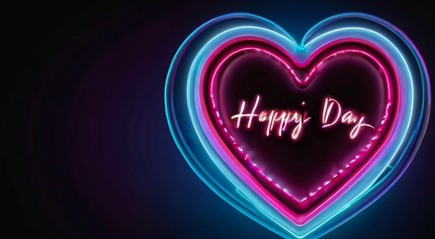 Happy Mothers Day Neon with a Brick Wall Background Vector Illustration