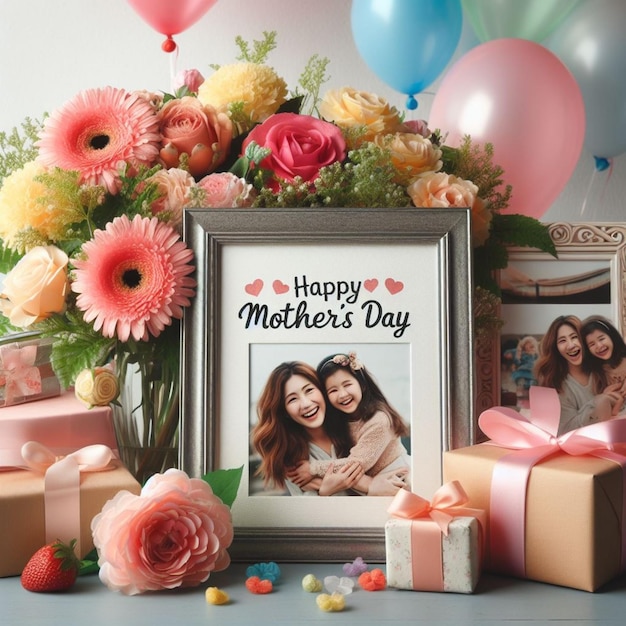 happy mothers day photo frame