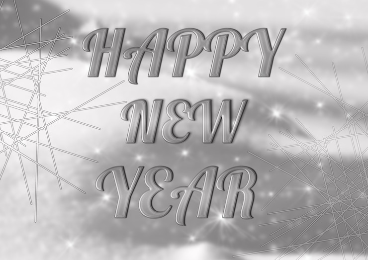 Photo the happy new year 2017 background. calendar