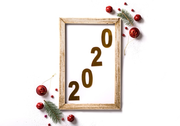 Foto composizione happy new year 2020