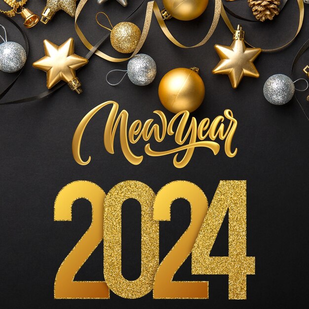 Foto buon anno 2024 facebook instagram post