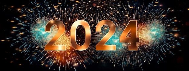 Foto buon anno nuovo 2024.