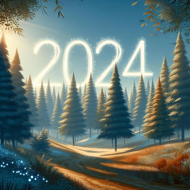 Счастливого нового года 2024