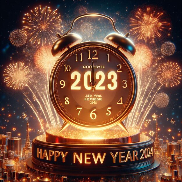 Photo happy new year 2024