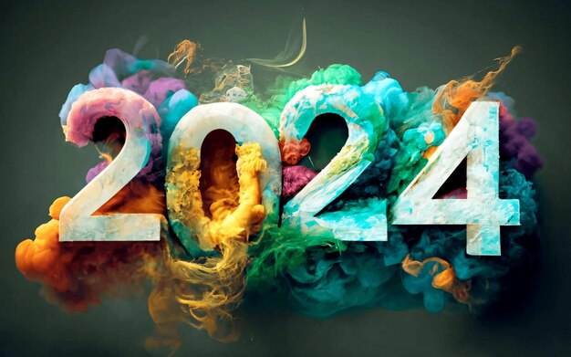 Photo happy new year 2024