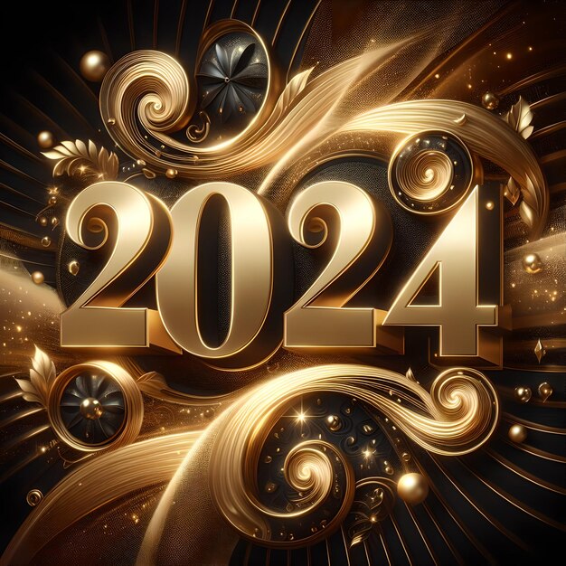 Foto buon anno nuovo 2024.