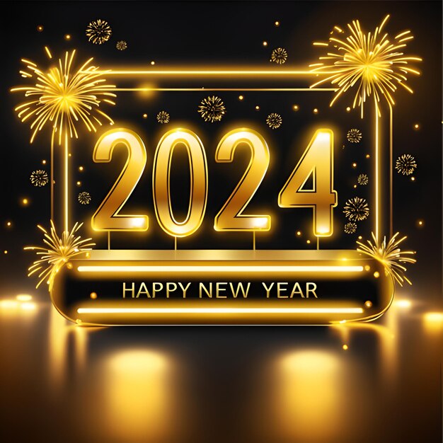 Photo happy new year 2024