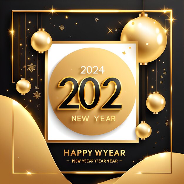 Photo happy new year 2024