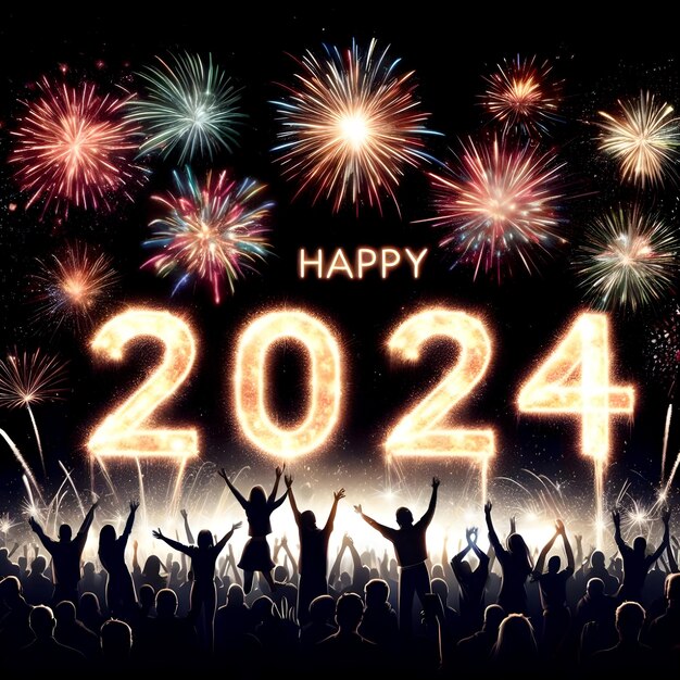 Photo happy new year 2024