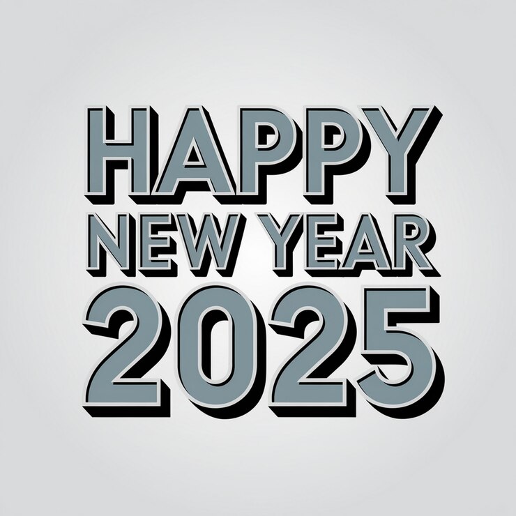 Photo happy new year 2025 design