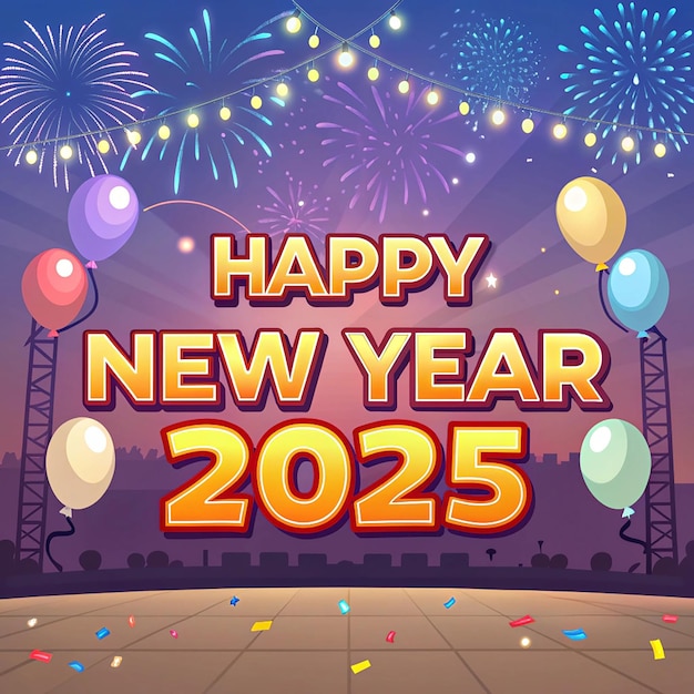祝你新年快乐 2025 年