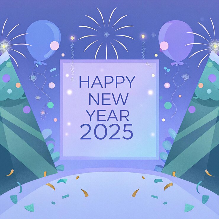 Photo 祝你新年快乐 2025 年