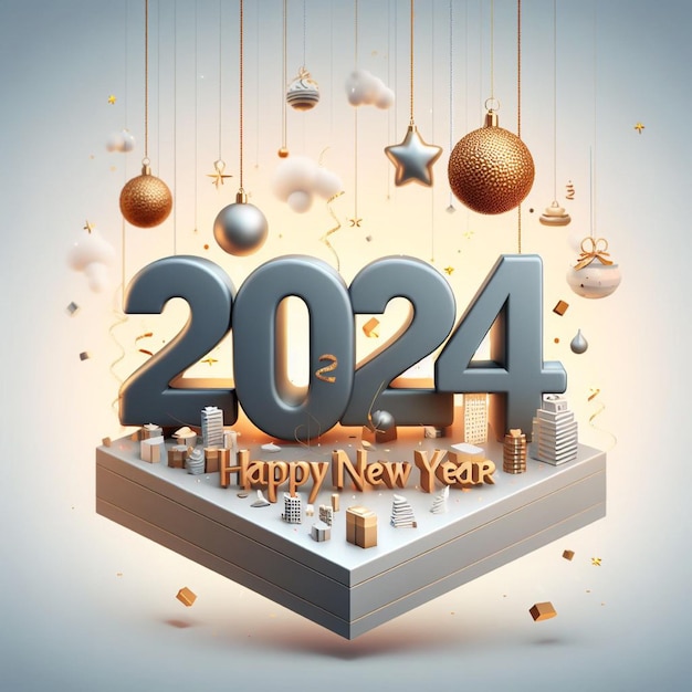 Happy New Year background photo Happy New Year 2024