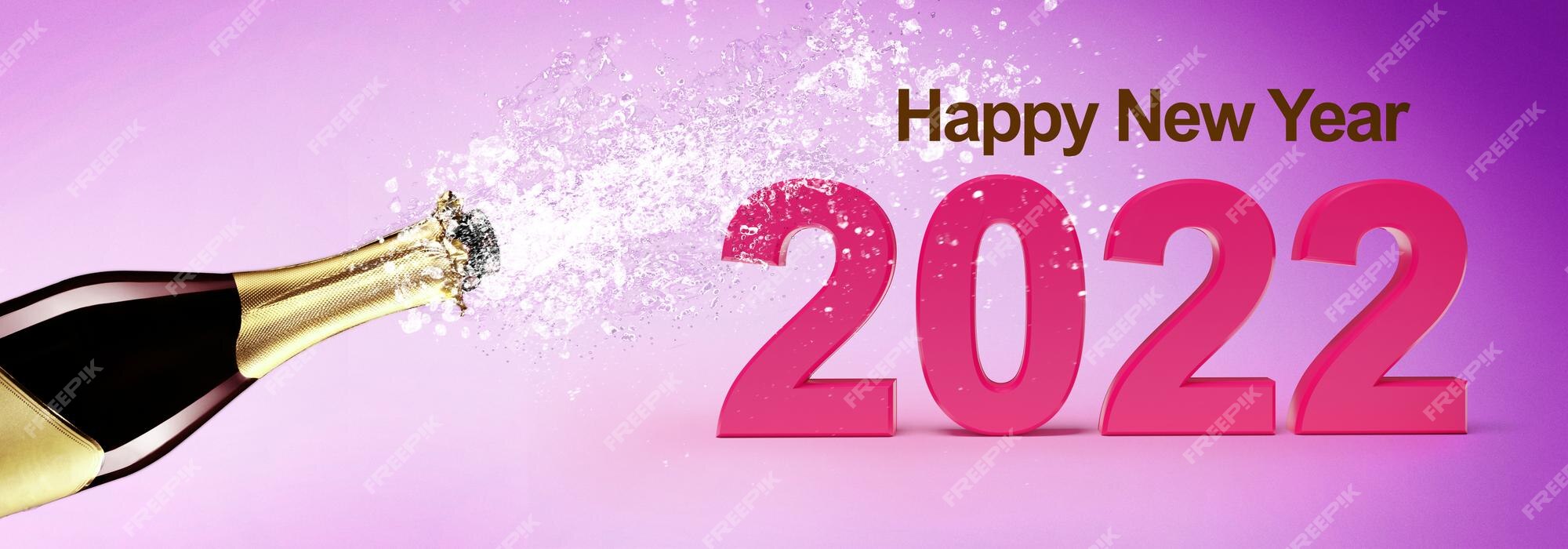 Premium Photo | Happy new year background. start to 2022. 3d ...