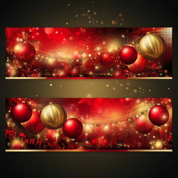 Photo happy new year banners high quality 4k ultra hd
