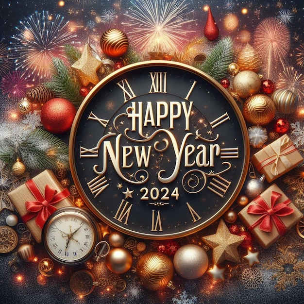 Happy new year and christmas background images happy new year 2024 background images