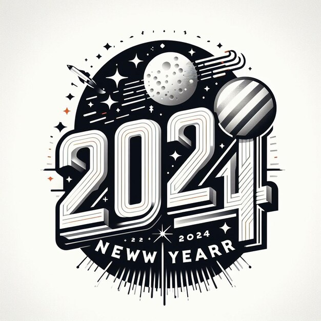Photo happy new year wishing posterbannerflyer and new year free photos in white background