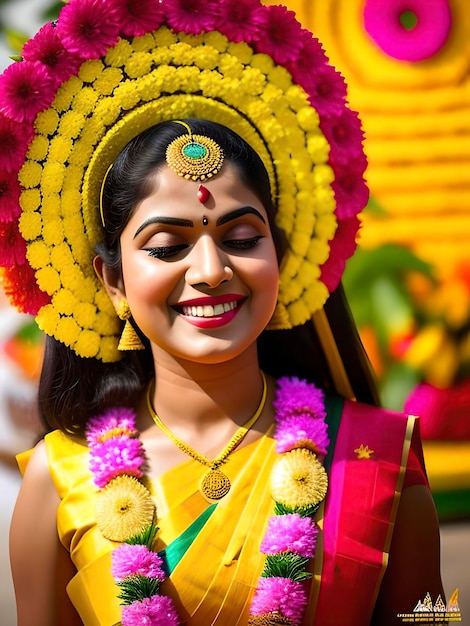 Happy Onam Celebration wenst afbeeldingen