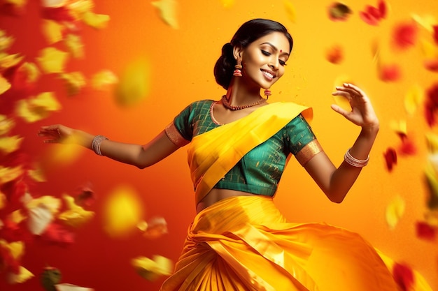 케랄라 말라얄리스 수확 사디아 티루바티라 칼리 제너러티브 AI의 고대 힌두 축제 인사말 카드 배너 포스터 제목 엠블럼 라벨 태그를 위한 남인도 축제의 해피 오남 홀리데이