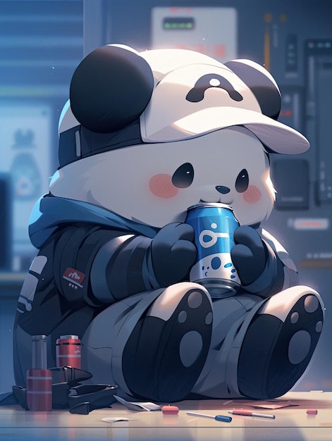 Happy Panda drink soda