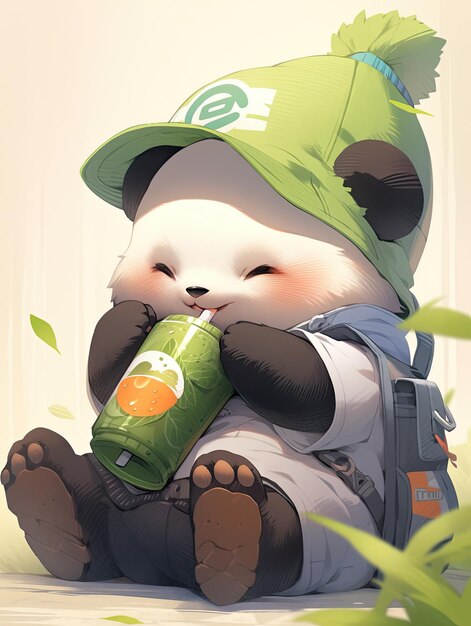 Happy Panda drink soda