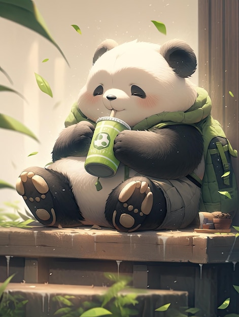 Happy Panda drink soda